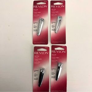 4 for $8 Revlon Compact Nail Clip With Foldable File - 32310